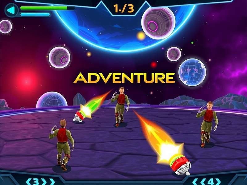 Nebula Trek Adventure Game Screenshot